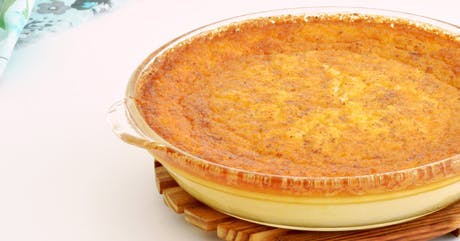 A Crust-Free Pumpkin Pie Recipe