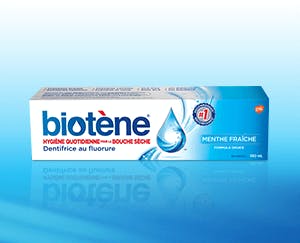 Dentifrice au fluorure Biotène Menthe fraîche