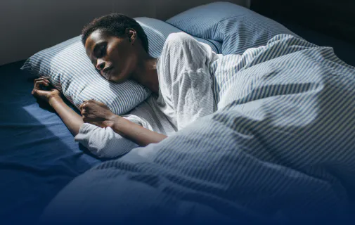 Woman sleeping