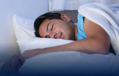 Man sleeping 