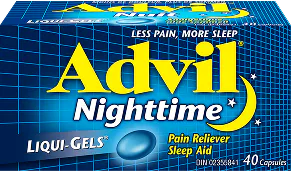 Advil Nighttime in 40 Capsules