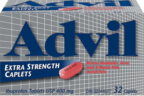 Advil Extra Strength Caplets in 32 Capsules
