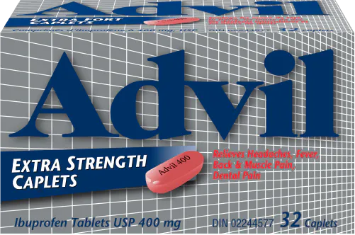 Advil Extra Strength Caplets in 32 Capsules