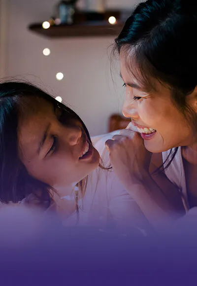 Mother and Child talking