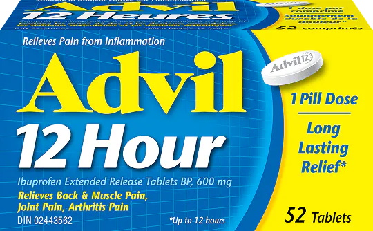Advil 12 Hour in 52 Tablets