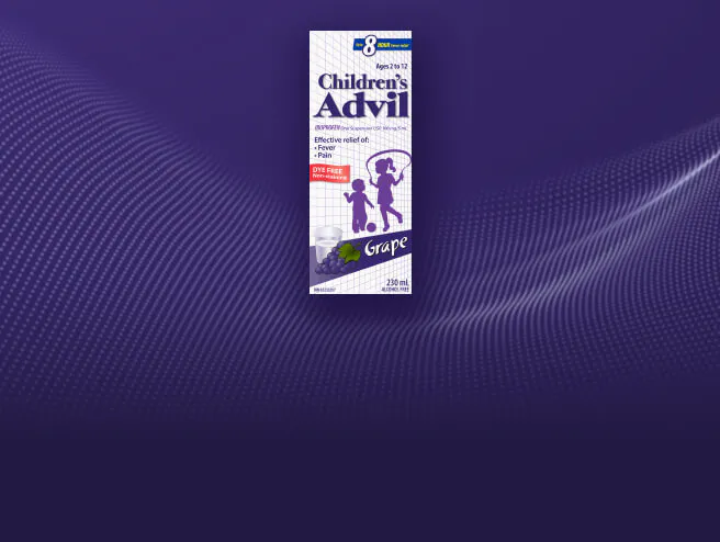 Children’s Advil with Grape Flavour in 230ml