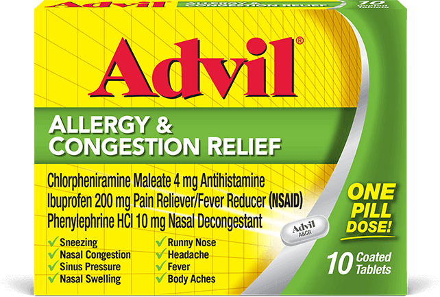 How Advil Allergy and Congestion Relief Works