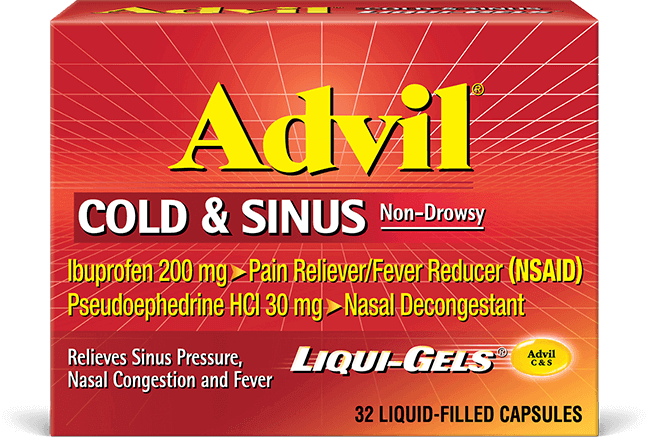 advil cold and sinus coupon