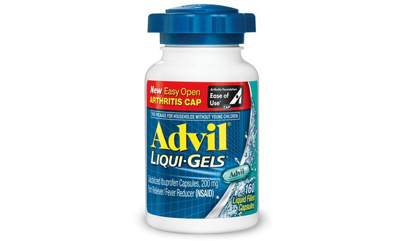 advil liquid gel tooth pain