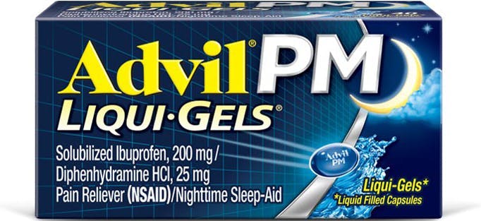 advil liquid gel and toothache