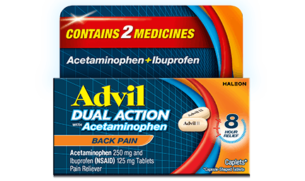 Advil Dual Action Back Pain