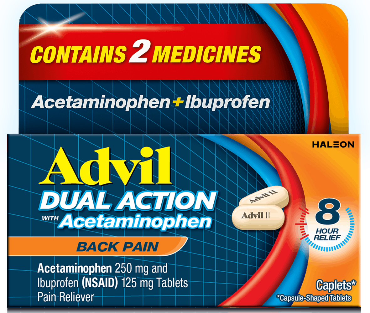 Advil Dual Action Back Pain