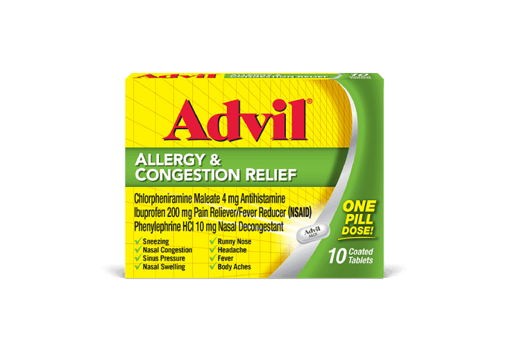 Cómo funciona el alivio de la alergia y la congestión de Advil