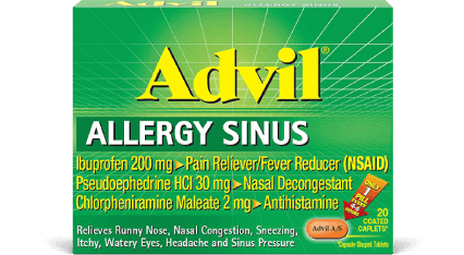 Cómo funciona Advil Sinusitis alérgica