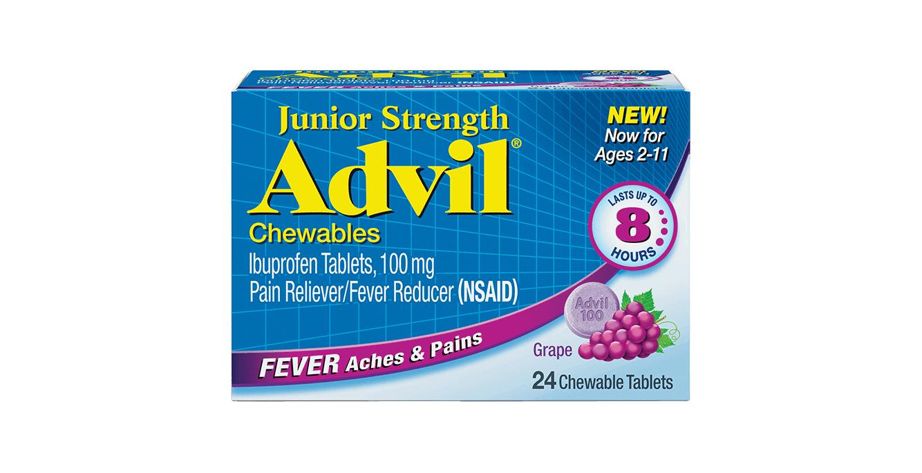Advil Junior Strength masticables