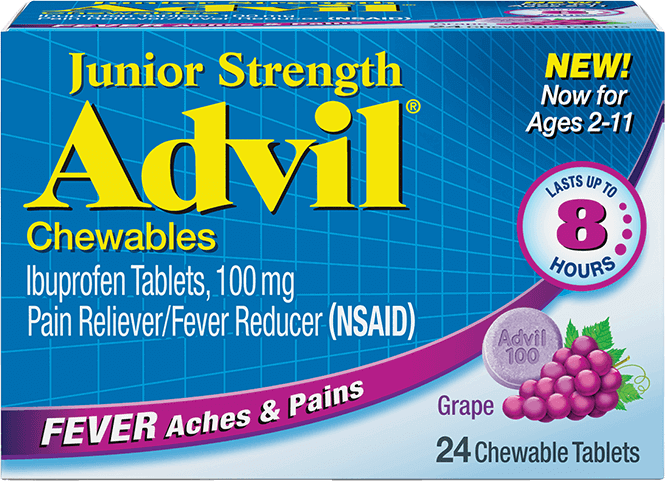 Advil Junior Strength Masticables