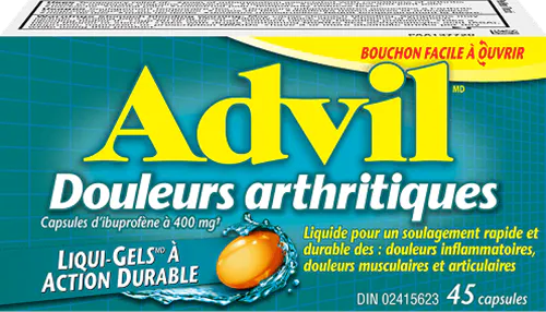 Advil Douleurs arthritiques, 45 capsules
