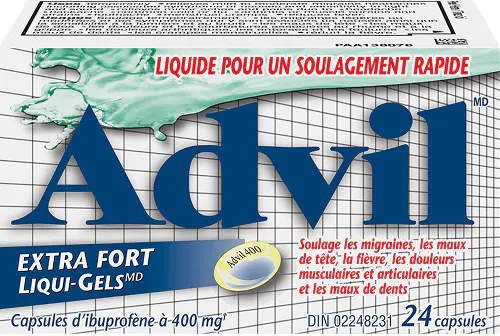 Advil Extra Fort Liqui-Gels, 24 capsules