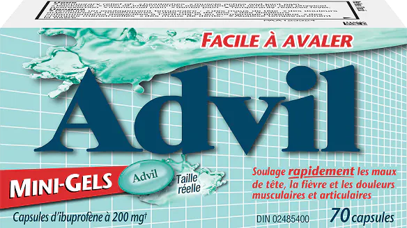 Advil Mini-Gels, 70 capsules