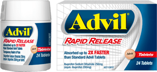 Advil Rapid Release Tablets Advil Rapid Release Tablets