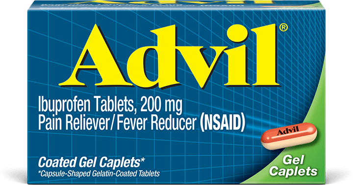 Advil Pain Relief Ibuprofen Coated Gel Caplets