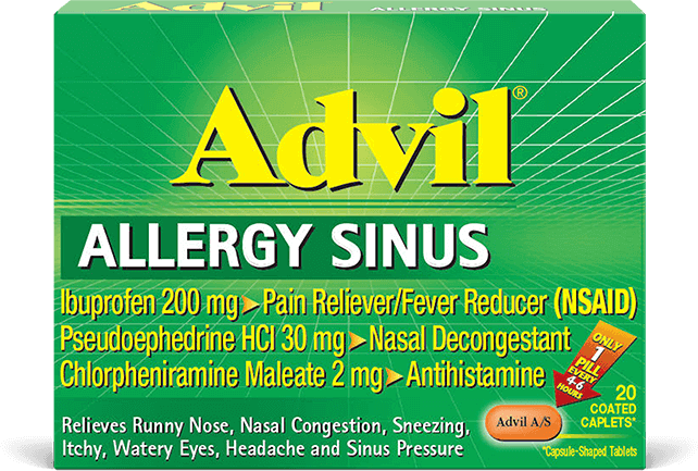 Advil Allergy Sinus