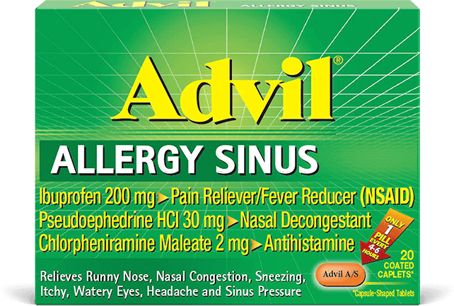 Advil Allergy Sinus Advil Allergy Sinus