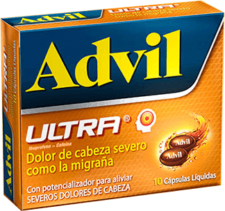 logotipo de advil amarillo