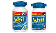 Advil Easy Open Arthritis Cap for minor arthritis pain