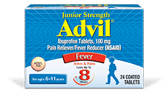 Junior Strength Advil Tablets