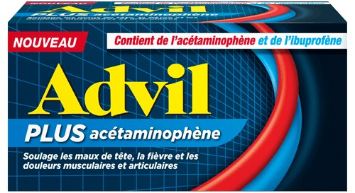 Advil plus acétaminophène Advil plus acétaminophène