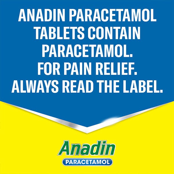 Anadin Paracetamol Tablets 6