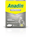 anadin ibuprofen 16 tablets pack
