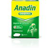 16 CAPLETS PACK anadin original 16 caplets pack