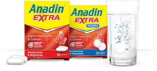 ANADIN EXTRA / ANADIN EXTRA SOLUBLE TABLETS
