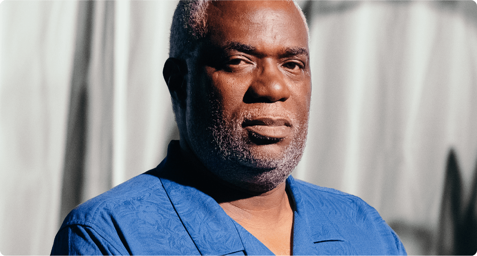 Photo portrait of patient Derek