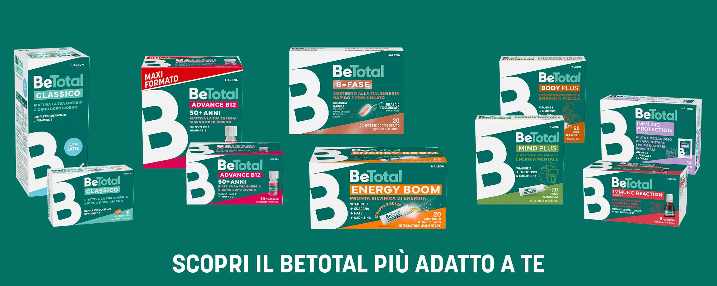 SCOPRI IL BETOTAL PIÙ ADATTO A TE