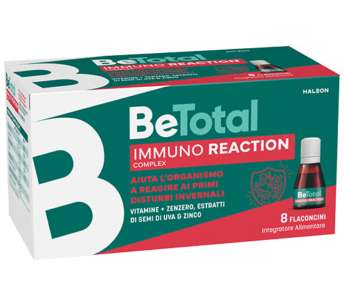 BE-TOTAL IMMUNO REACTION DIFESE IMMUNITARIE 8 FLACONI - Clubfarma