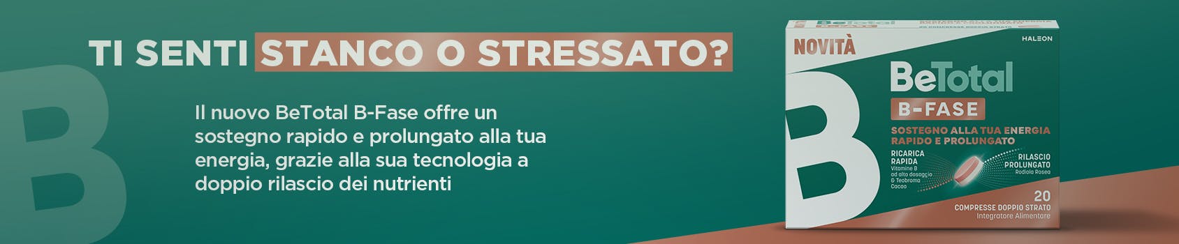 BeTotal B Fase | Sostegno Alla Tua Energia Rapido E Prolungato