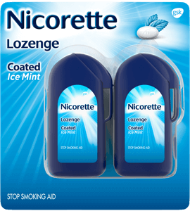 While you’re on a quit smoking journey, Nicorette gum and lozenges can help you fight cravings