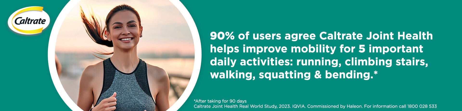 Caltrate Joint Health improves mobility