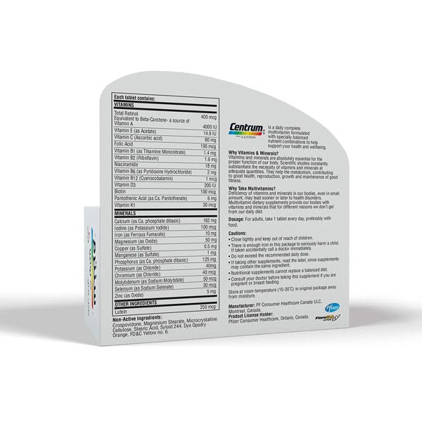 Centrum Women’s Whole Food Blend Multivitamin2