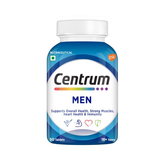 centrum multivitamin tablets for men