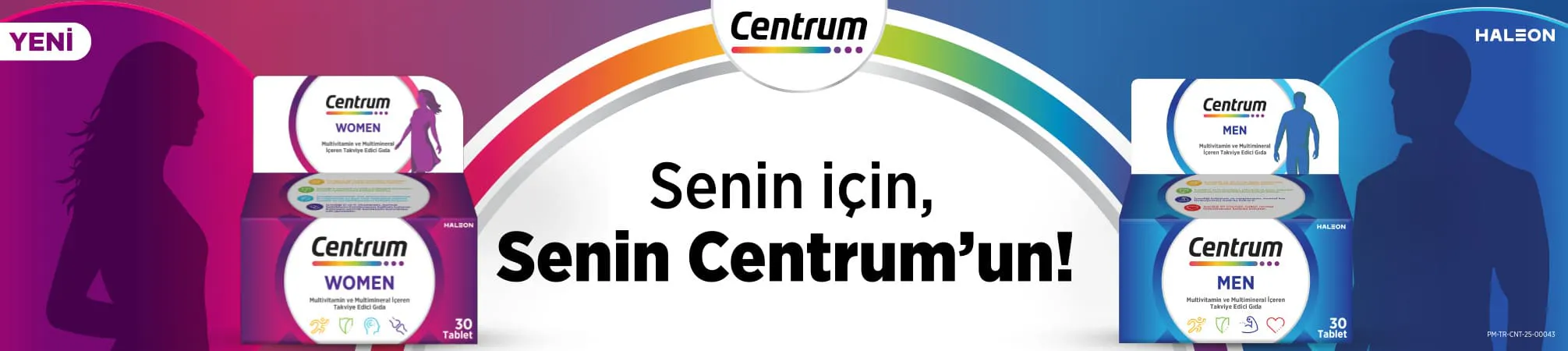 Centrum Women, Centrum Men