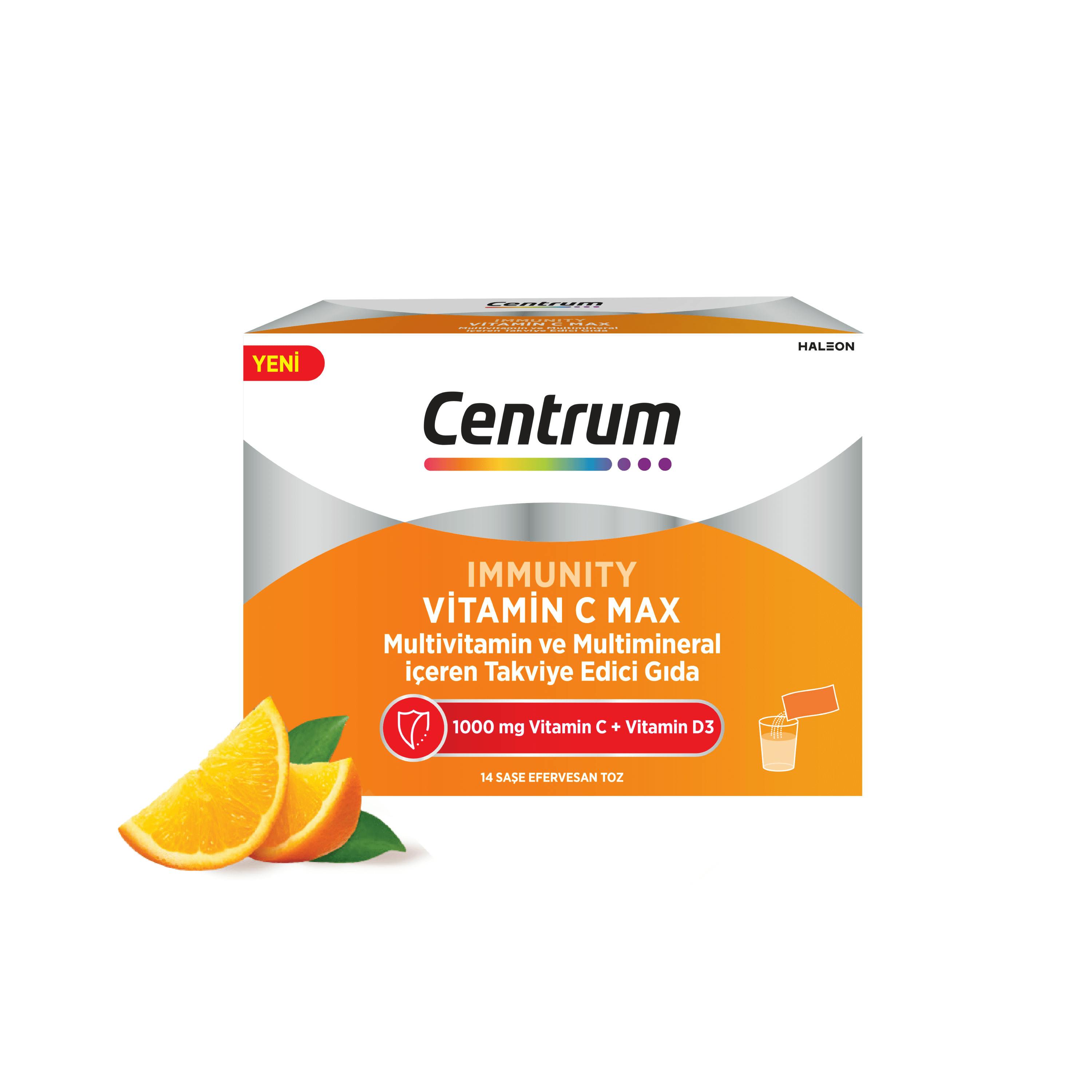 CENTRUM IMMUNITY VİTAMİN C MAX