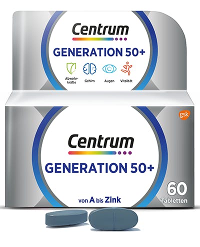Produktabbildung von Centrum Generation 50+
