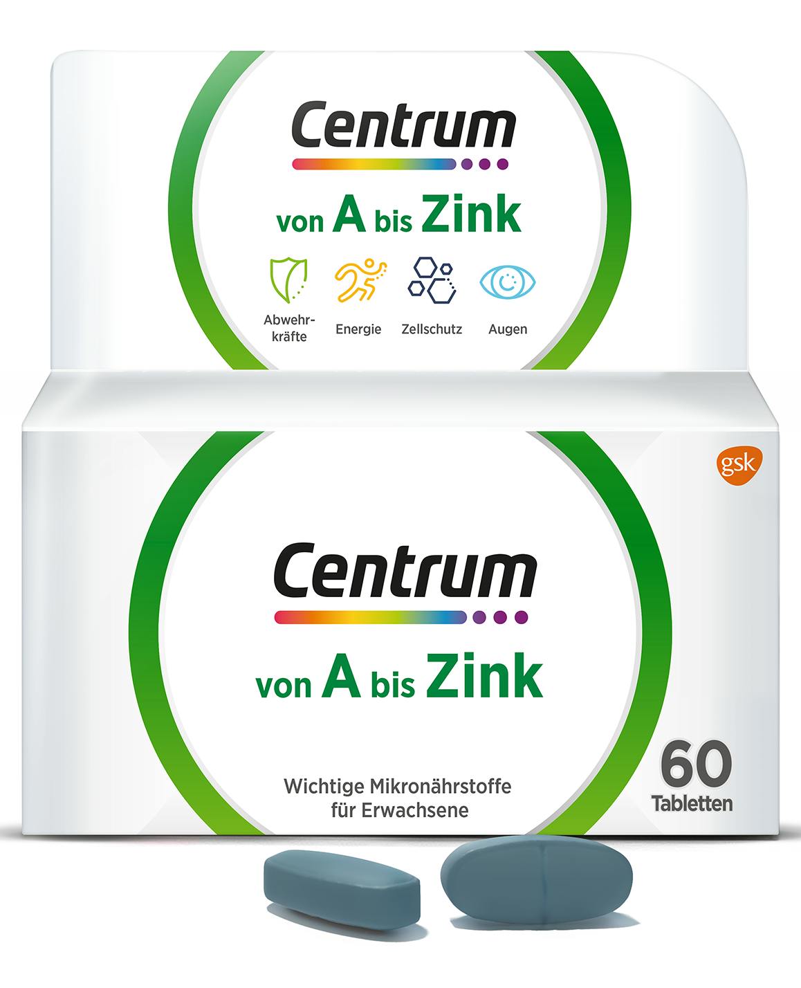 Produktabbildung von Centrum Von A bis Zink