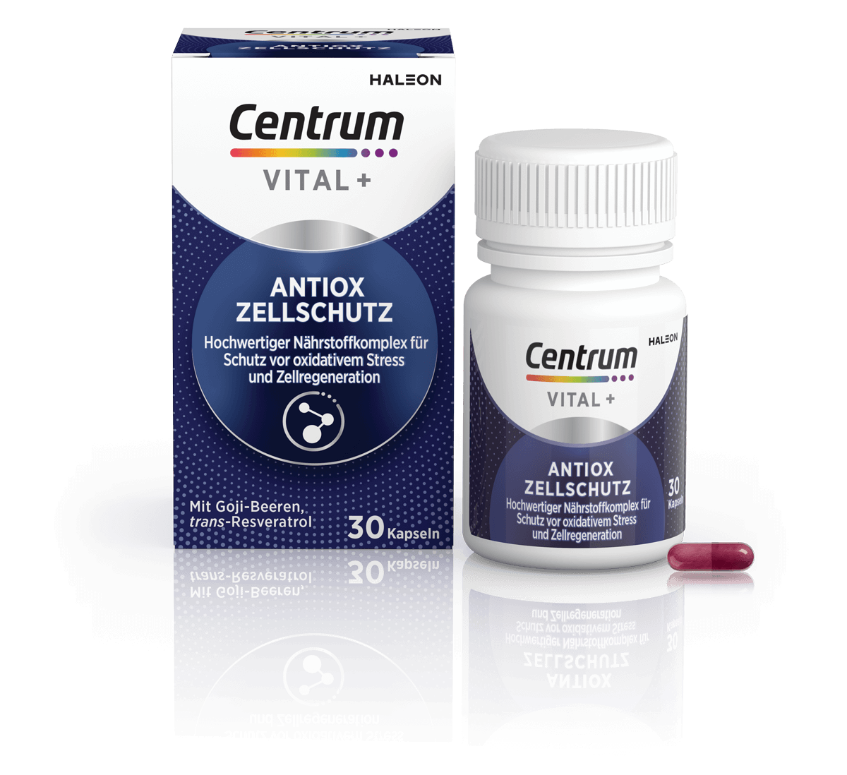 Produktabbildung von Centrum Vital+ Antiox Zellschutz Produktabbildung von Centrum Vital+ Antiox Zellschutz