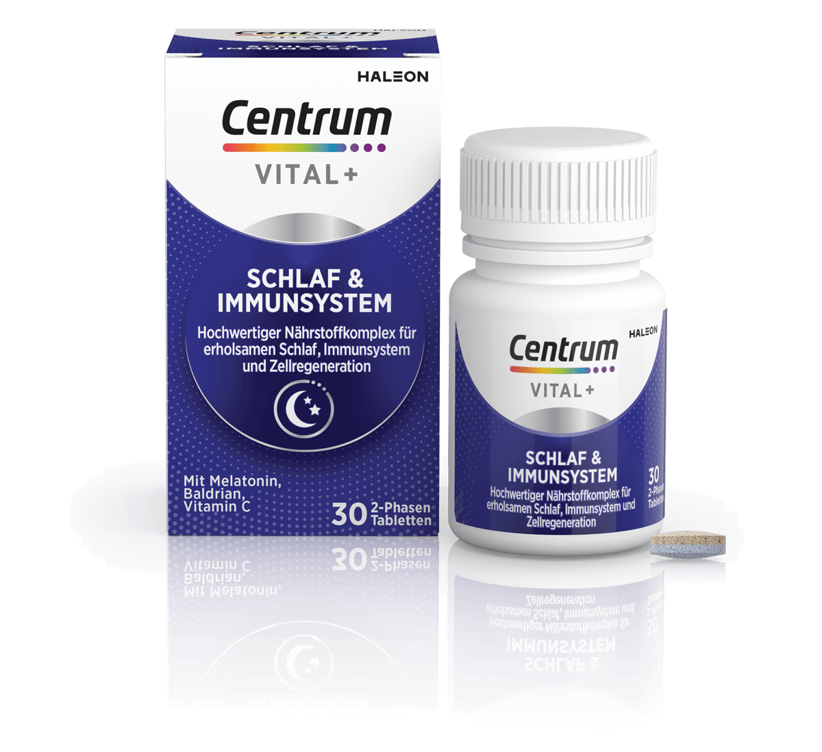 Produktverpackung Vital+ Schlaf & Immunsystem Produktverpackung Vital+ Schlaf & Immunsystem