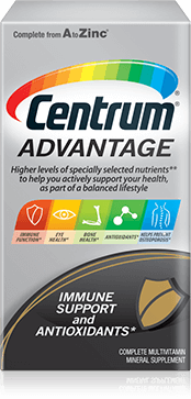 Centrum Advantage package design Centrum Advantage package design